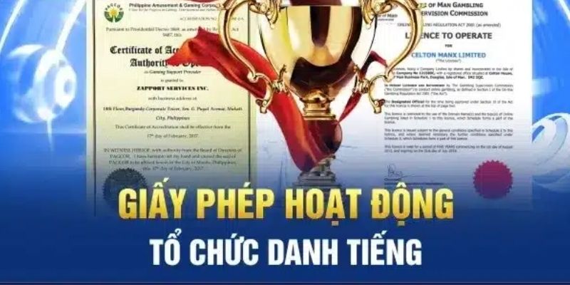 Giới thiệu 78win về giấy phép